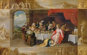 Krisztus Simon farizeus házában, 1637