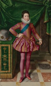 XIII. Lajos francia király portréja, 1611 alkotó: Frans II Pourbus