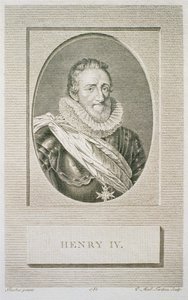 Henri IV (1553-1610), vésette Pierre Alexandre Tardieu (1756-1844), 1783