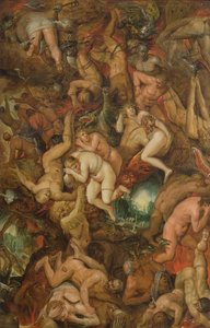 The Fall of the Damned (olaj a panelen)