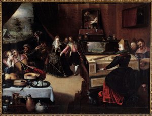 A tékozló gyermek az udvarhölgyek festményében, Frans (Francois (Franz) Pourbus l