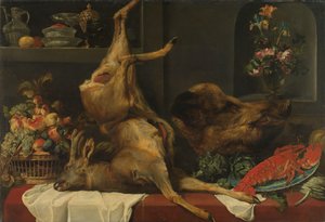 Larder Csendélet alkotó: Frans Snijders