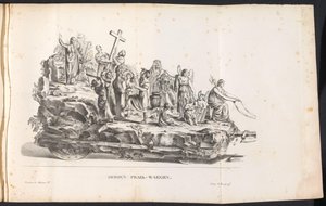 Harmadik úszó a Saint Rombout-i körmenetben, 1825 Harmadik Prael-waegen (cím a tárgyon)