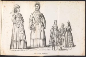 Óriásfigurák a Szent Rumbold-i körmenetben, 1825 Az újrafelhasználás családja (cím az objektumon)