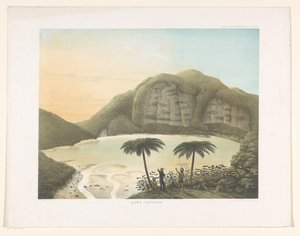 A Kawah Putih-tó kráter Nyugat-Jáván Kawa Patuha (cím az objektumon) Atlas a Java működéséhez (sorozat címe az objektumon) Tizenegy festői kilátást tartalmazó lemezatlasz a műhöz tartozó Jáva, alakja, növényzete és belső felépítése (s alkotó: Frans Wilhelm Junghuhn