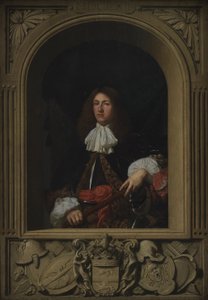 Ulrik Frederik Gyldenløve gróf portréja alkotó: Frans van I Mieris