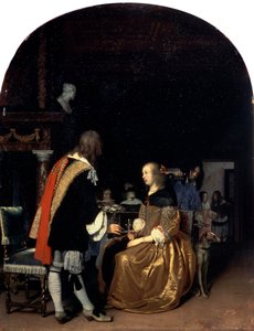 Az osztriga étkezés, 1659.