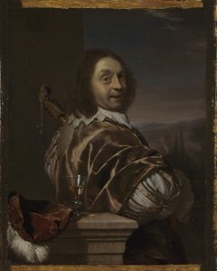 Önarckép citerával, 1674
