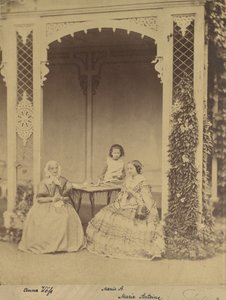 Anna Wöss, Marie és Marie Antoine, 1850-60-as évek.