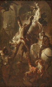 Szent András mártíromsága alkotó: Franz Anton Maulbertsch