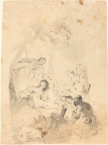 A Pásztorok imádata alkotó: Franz Anton Maulbertsch