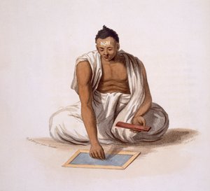 A Dyback, vagy asztrológus, 1804. alkotó: Franz Balthazar Solvyns