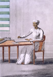 Egy causto (clerkscribe), a 