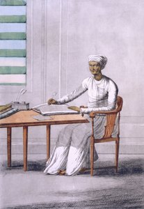 Egy causto hivatalnok, kocsma. 1808-12. alkotó: Franz Balthazar Solvyns