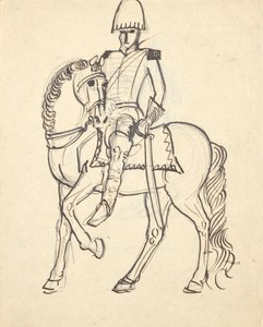 tiszt lóháton alkotó: Franz Barwig d. Ä.