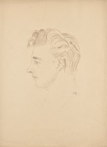 Portrétanulmány Franz Barwig ifjabbról alkotó: Franz Barwig d. Ä.