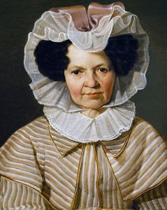 Therese Burger Bischof portréja, Franz Eybl (1806-1880) festménye