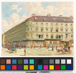 2., Taborstraße 15 – Johann Strauss idősebb lakóháza,