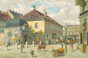 A Mariahilfer vonal Bécsben alkotó: Franz Gerasch