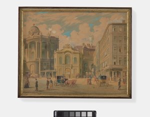 A Régi Burgtheater, Bécs, 1850-es évek
