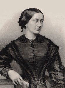 Clara Schumann portréja 1819-1896, 1860.