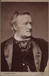 Richard Wagner zeneszerző portréja 1813-1883, 1877 előtt. alkotó: Franz Hanfstaengl
