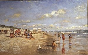 A tengerparton alkotó: Franz Helfferich
