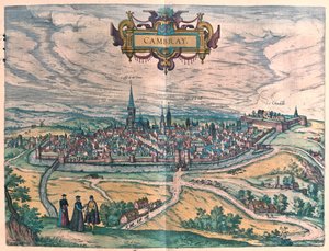 Cambrai, Franciaország alkotó: Franz Hogenberg