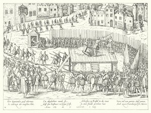 Egmont és Horn grófok kivégzése Brüsszelben, 1568