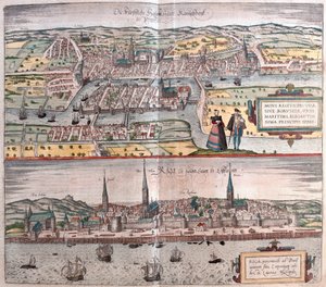 Kalinyingrád, Oroszország - Riga, Lettország (metszet alkotó: Franz Hogenberg