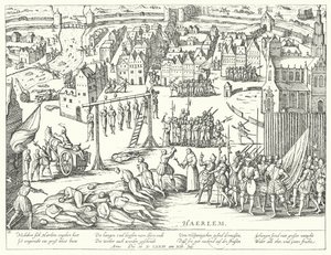 A spanyolok által végrehajtott tömeges kivégzések Haarlemben, Hollandiában, 1573