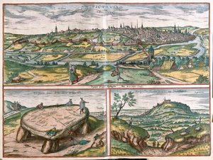 Montpellier, Tours és Poitiers, Franciaország alkotó: Franz Hogenberg
