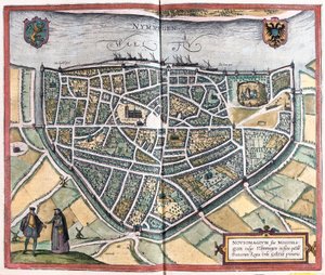 Nimegue, Hollandia alkotó: Franz Hogenberg