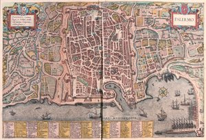 Palermo, Olaszország (metszet