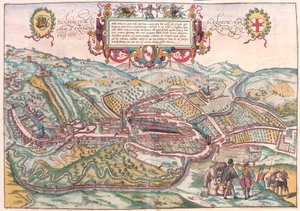 Serravalle, Vittorio Veneto (Treviso), Olaszország (metszet alkotó: Franz Hogenberg