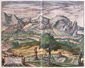 Terracina, Olaszország (metszet alkotó: Franz Hogenberg
