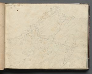 Album Róma és környéke látképeivel, Tájképek, 04a. oldal: "Cervera" alkotó: Franz Johann Heinrich Nadorp