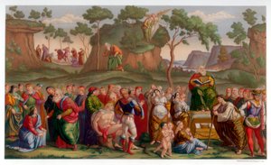 Moses Testamentum és Halál, 1481-1482 1870 alkotó: Franz Kellerhoven