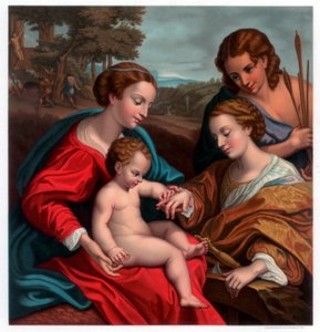 Szent Katalin misztikus házassága, 1526-1527 1870