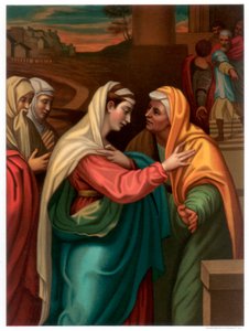A látogatás, 1518-1519 1870 alkotó: Franz Kellerhoven