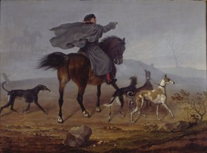 Lovaglás vadászatra alkotó: Franz Krüger