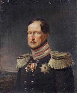 III. Frigyes Vilmos porosz – III. Frigyes Vilmos porosz (1797-1840), Kruger, Franz (1797-1857). Olajfestmény. Stockholmi Nemzeti Múzeum