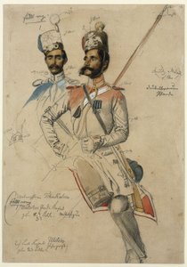 Urali gárdista kozák alkotó: Franz Krüger
