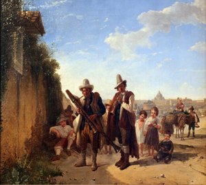 Német: Roman Pifferari Roman Pifferari Roman Pifferari alkotó: Franz Ludwig Catel