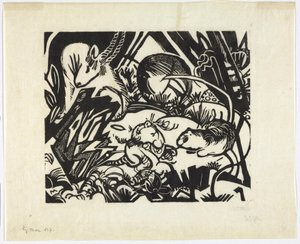 Állati legenda alkotó: Franz Marc