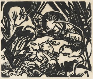 Állatlegenda alkotó: Franz Marc