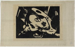 Bull alkotó: Franz Marc