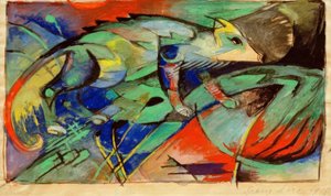 kaméleon alkotó: Franz Marc
