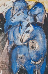 Der Turm der blauen Pferde