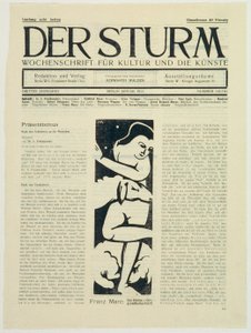 A pásztorlány alkotó: Franz Marc